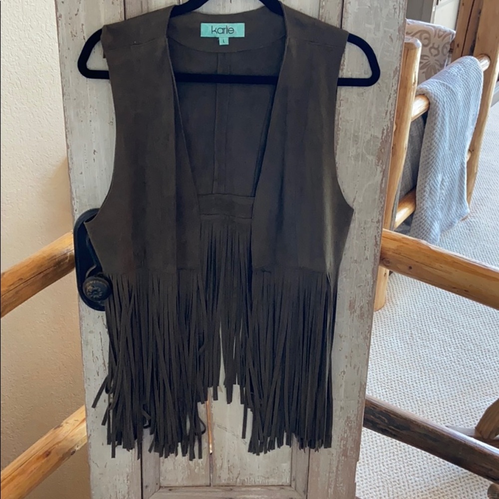 Fringe vest
